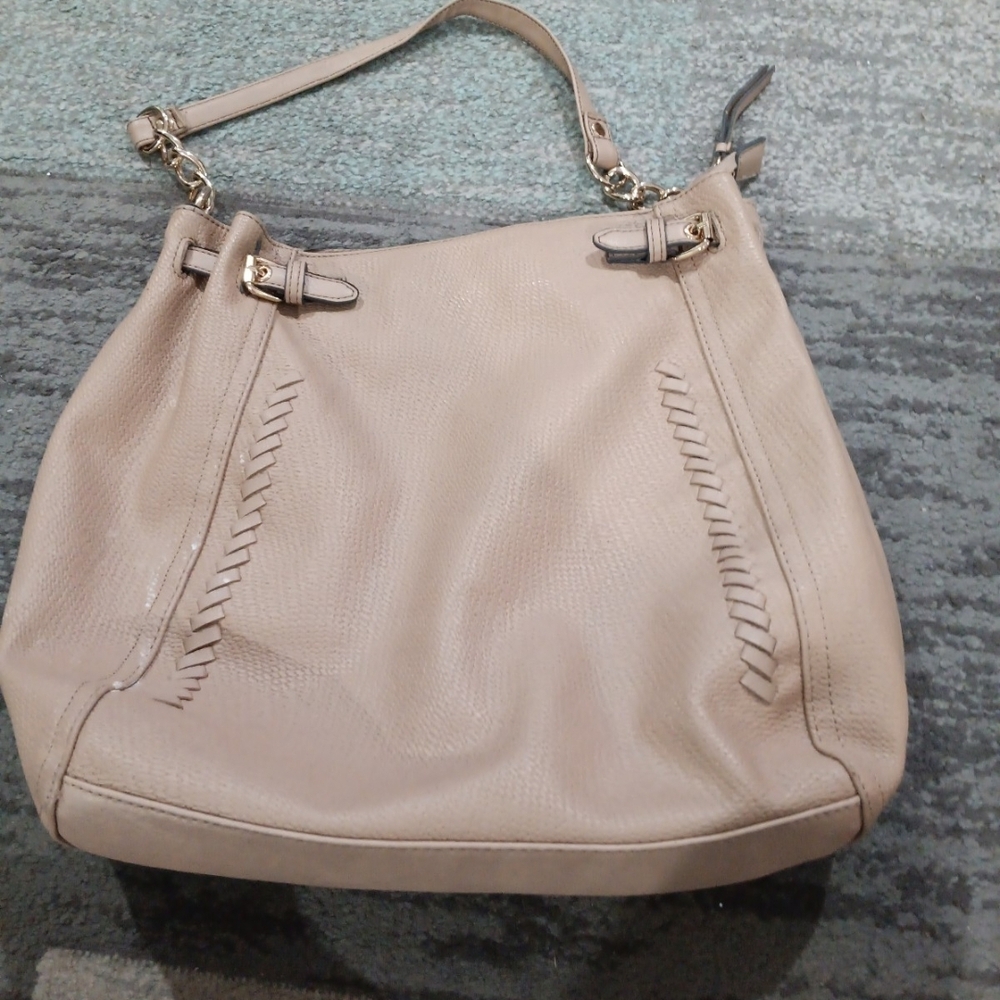 Jessica Simpson Cream Slouchy Shoulder Bag